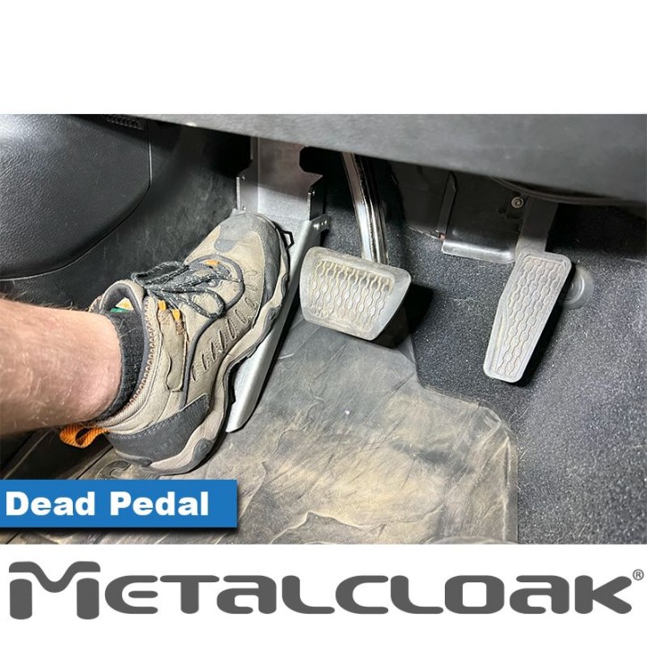 Podnóżek Stainless Steel Dead Pedal Jeep Wrangler JL JLU JT Gladiator