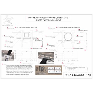Box Roof Tray Mounting Kit 2