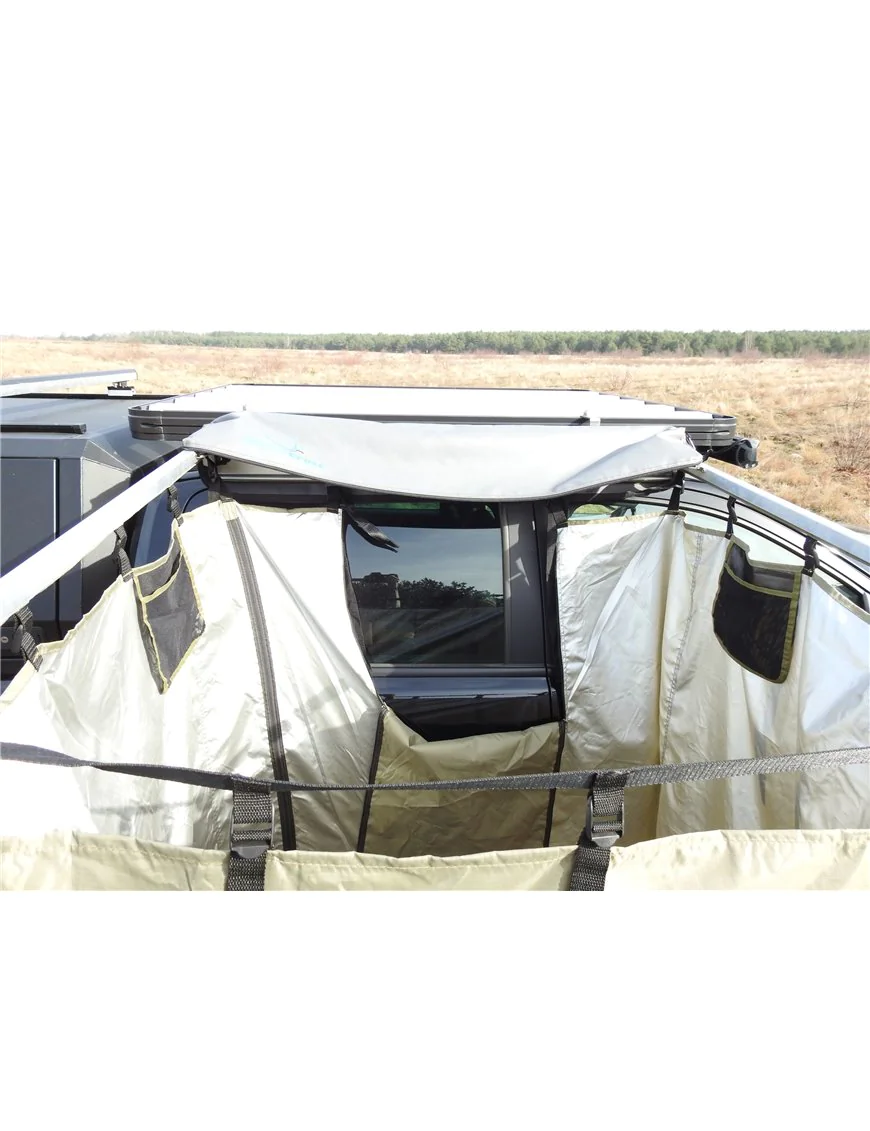 Camping shower cabin Awning blind