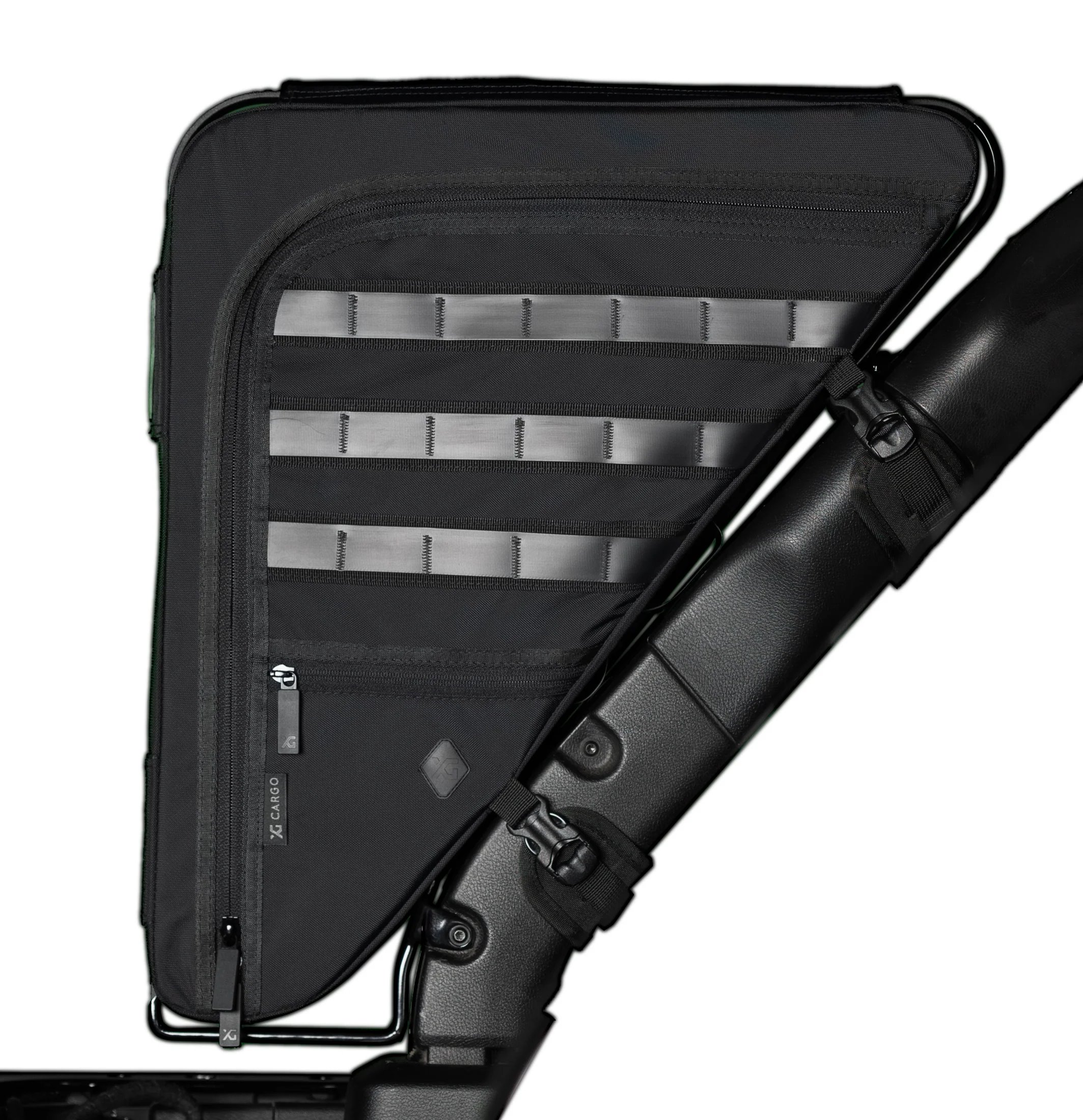 Torby XG Cargo Gama Adventure na rollbarze Jeepa Wranglera JL 4D