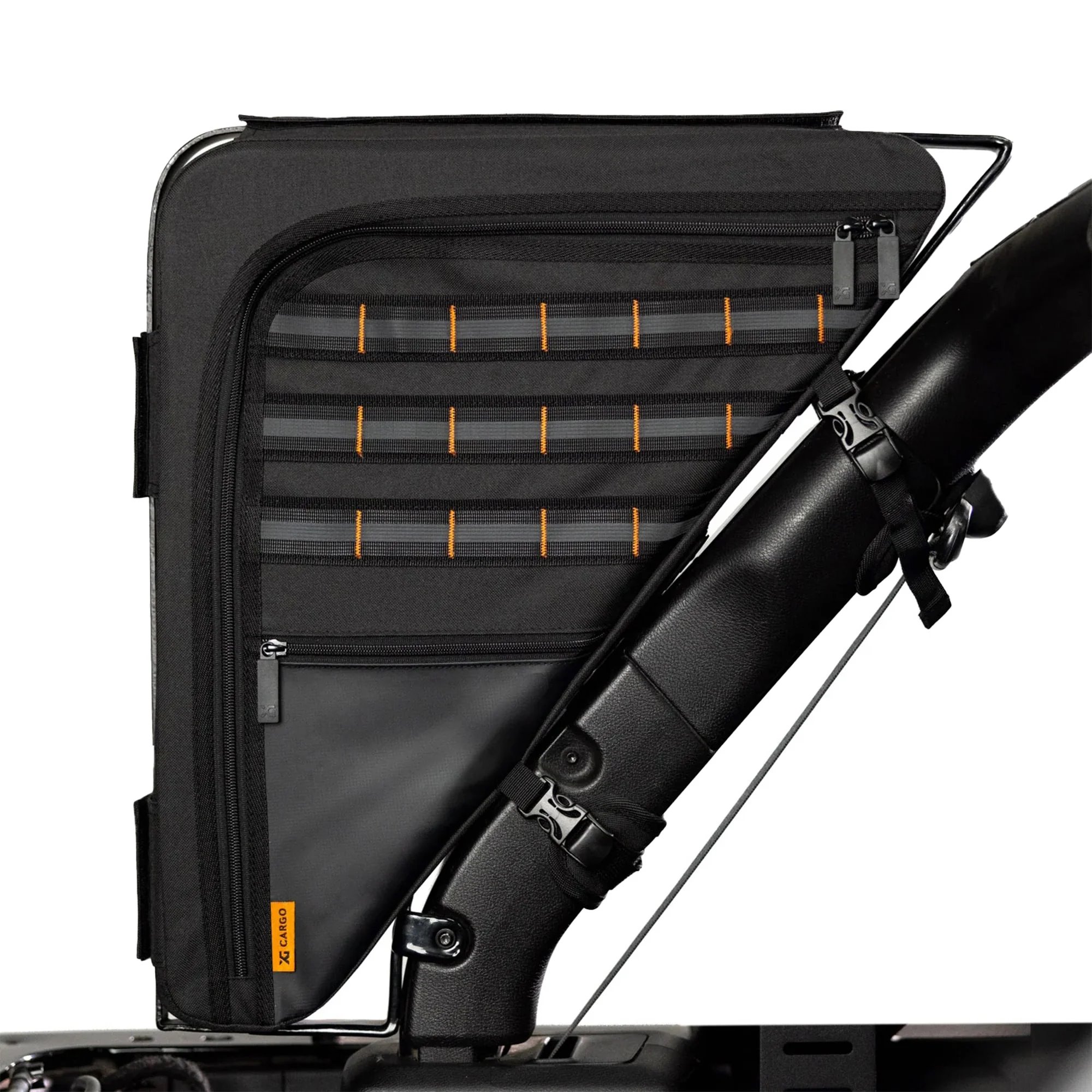 Torby XG Cargo Gama Adventure na rollbarze Jeepa Wranglera JK 4D