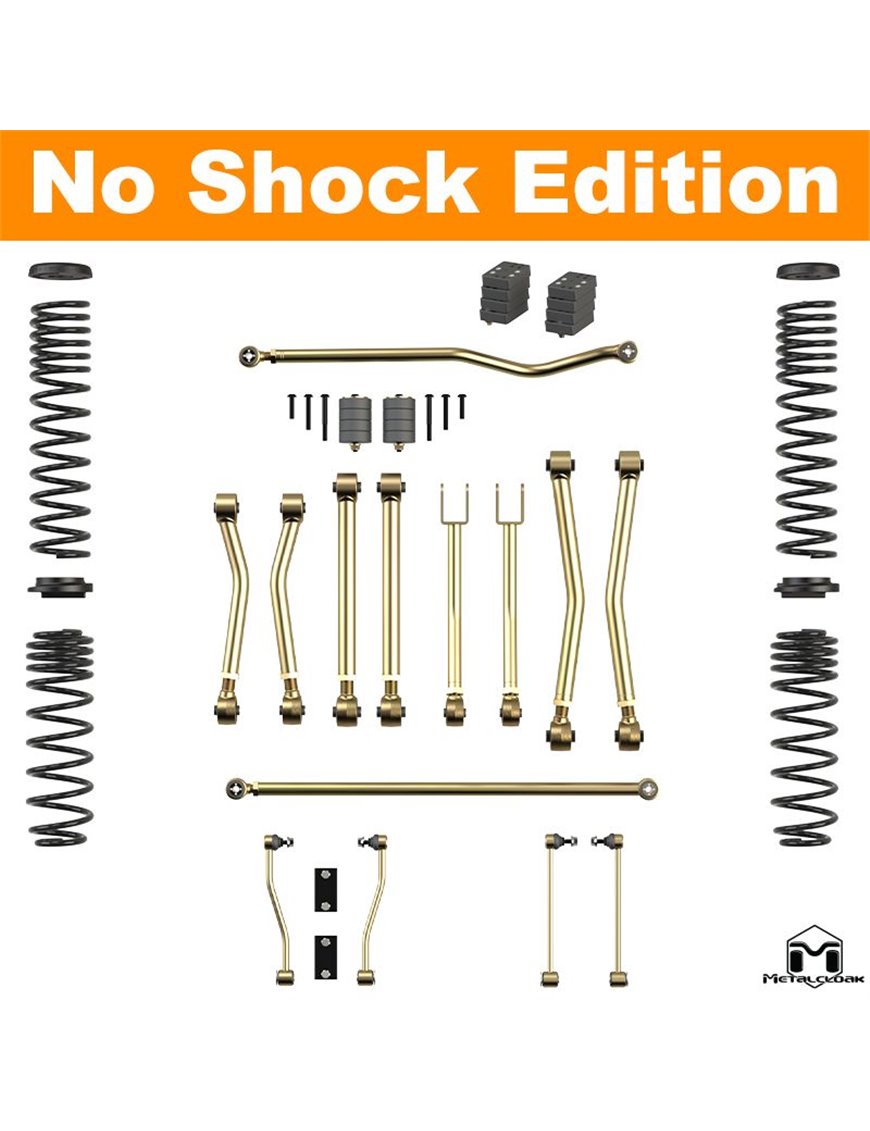 Jeep JL Wrangler 2.5" Game-Changer Suspension & Lift Kit Jeep JL Wrangler 2.5" Game-Changer Suspension & Lift Kit