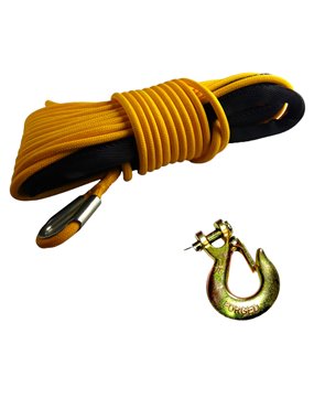 Runic Gear Winch Synthetic Rope with hook 6,3mm X 16,7 Super Tough Pr