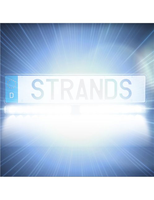 NUUK E-LINE DUO LED BAR Strands mocowanie tablicy rejestracyjnej 809138 NUUK E-LINE DUO LED BAR Strands mocowanie tablicy rejestracyjnej 809138