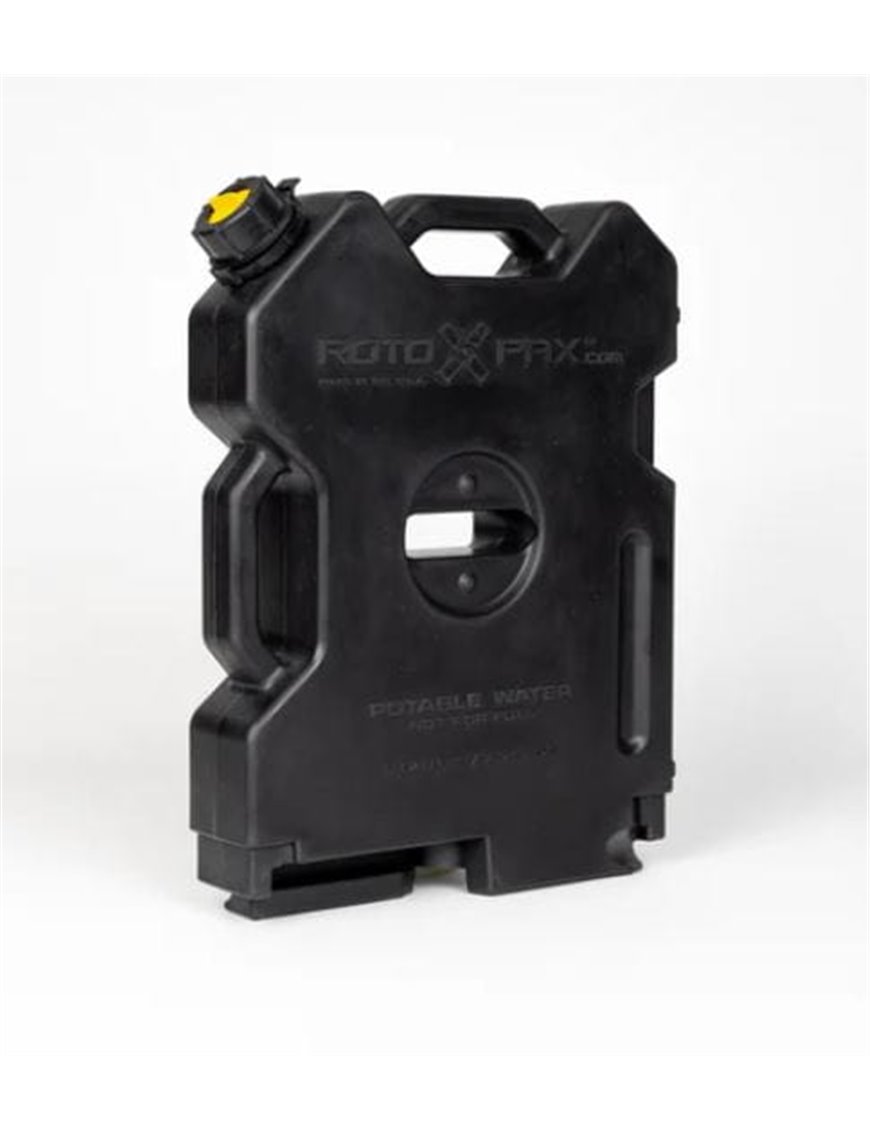 Black Rotopax water canister 2 gallons/7.8l. Black Rotopax water canister 2 gallons/7.8l.