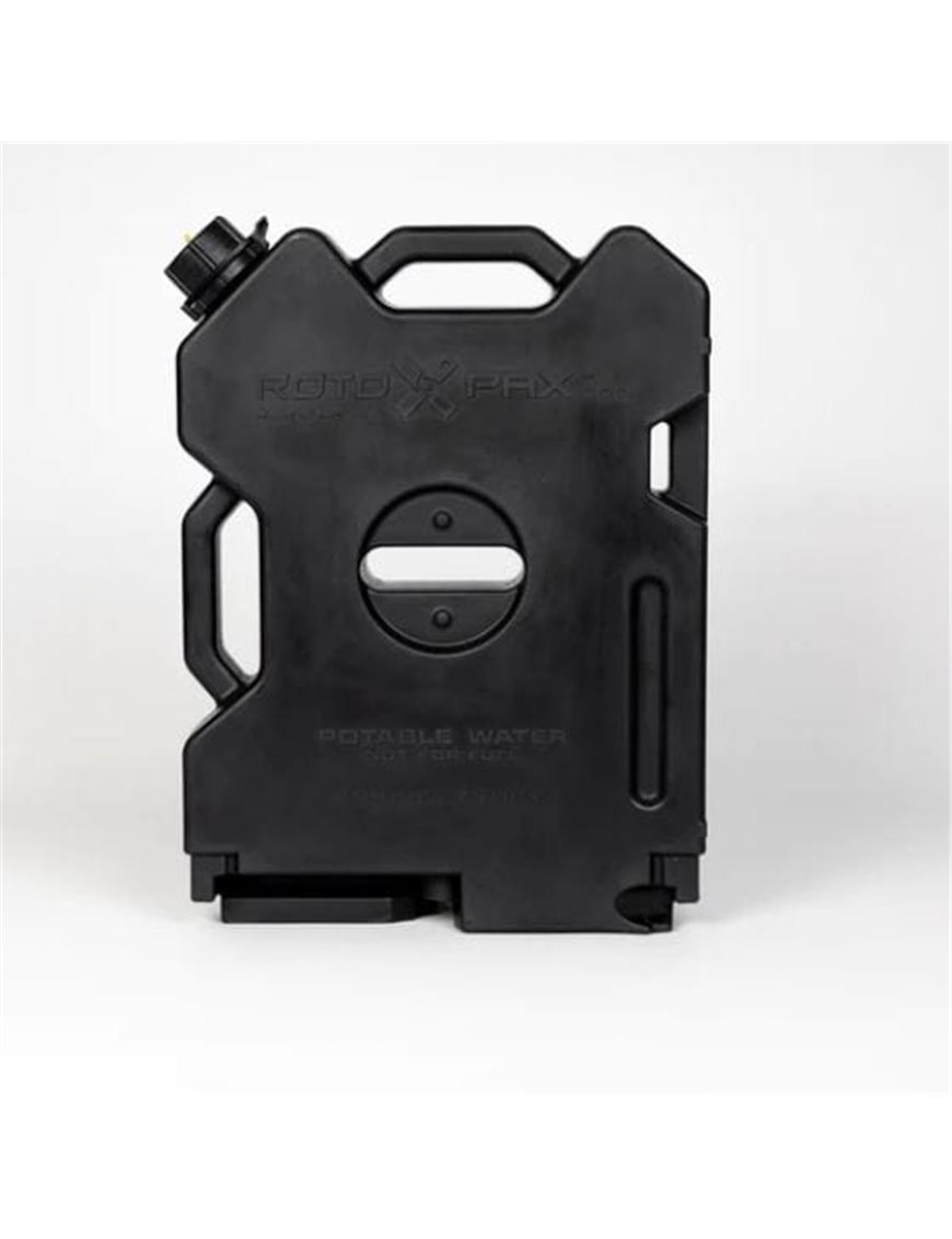 Black Rotopax water canister 2 gallons/7.8l.