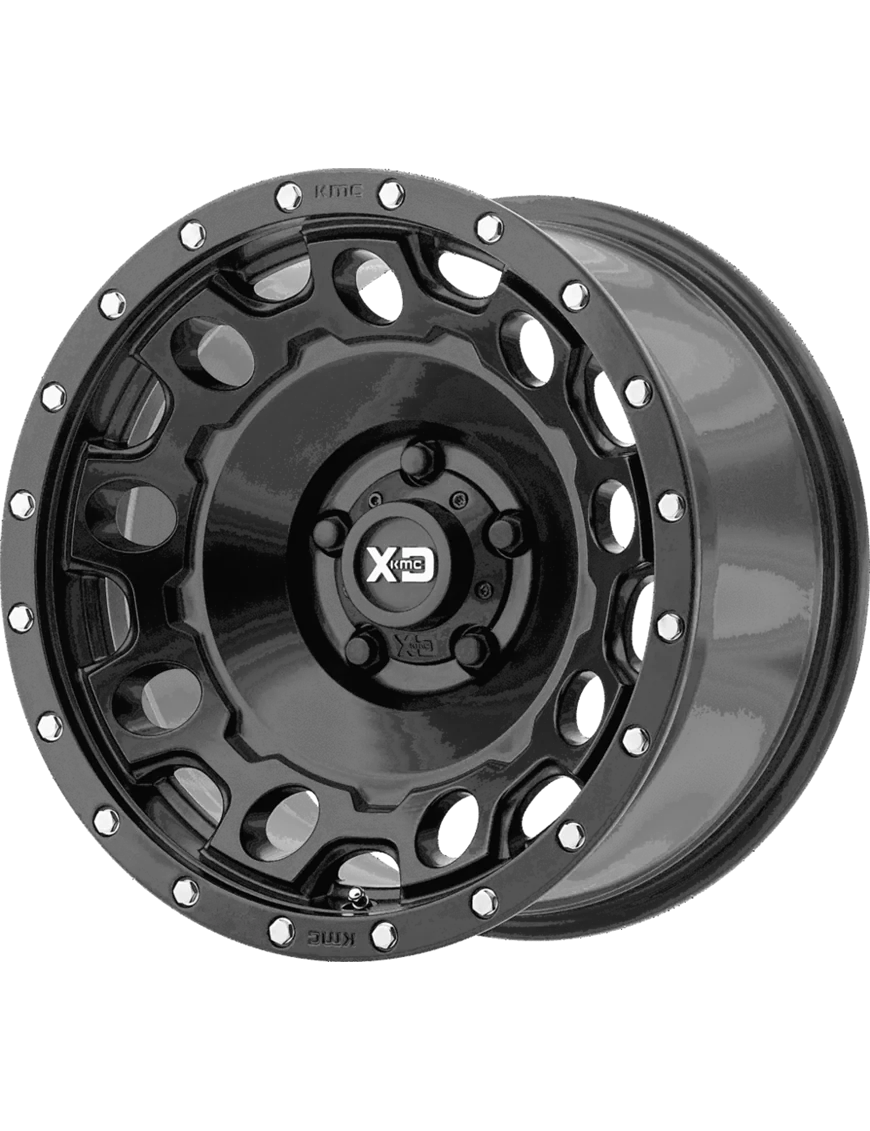 XD Wheels XD129 Holeshot 17" 8,5J ET34 5x120 Satin Black VW Transporter Man TGE