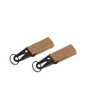 MOLLE snap hook with keyring 2 pcs