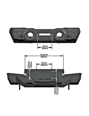 RIVAL WINCH MOUNT BRACKET FOR STEEL