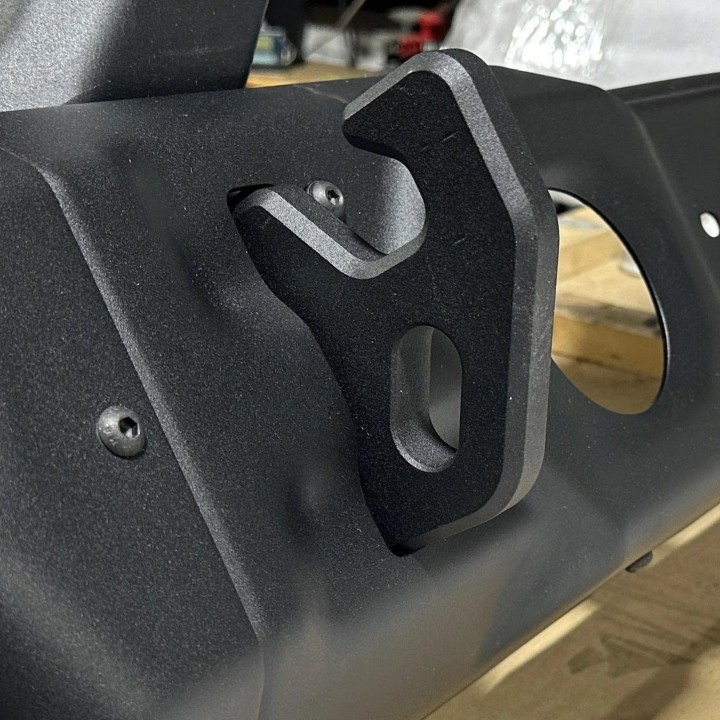 Haki do przedniego zderzaka Rival Jeep Wrangler