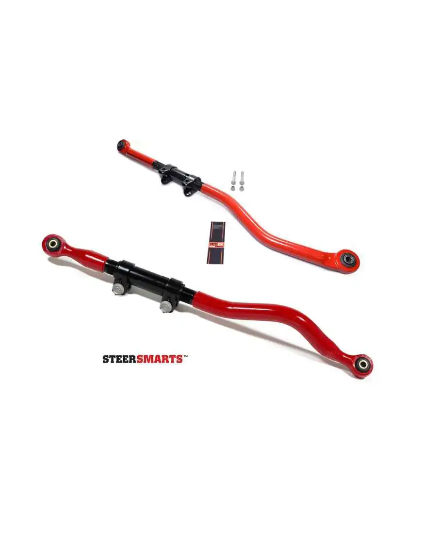 Front and Rear Adjustable Panhard Yeti SteerSmarts for Jeep Wrangler JLU