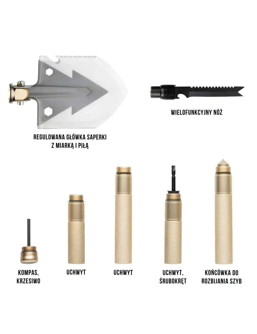 MACGYVER SAPERKA TAKTYCZNA 14 W 1 MULTITOOL 102277