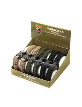 MACGYVER BRANSOLETKA PRZETRWANIA - LINKA PARACORD 102255