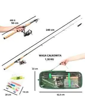 MACGYVER ZESTAW WĘDKARSKI BIG FISH 41 W 1 102279