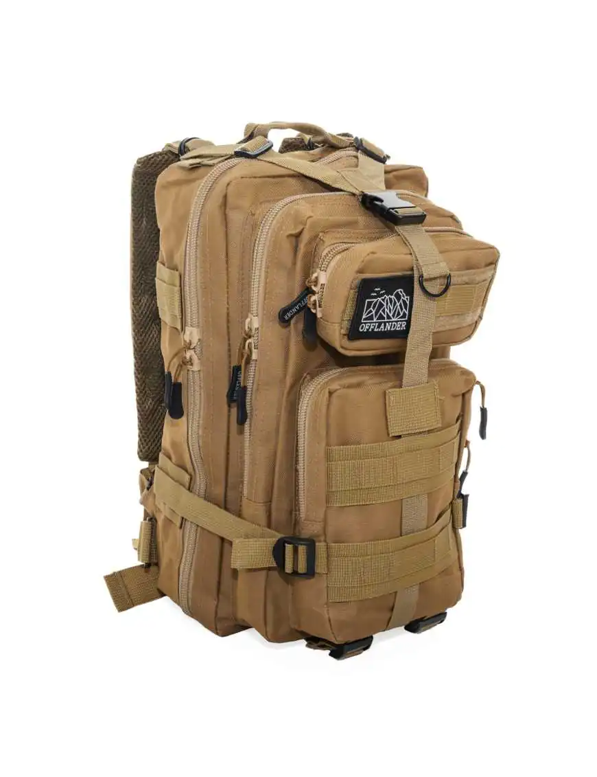 OFFLANDER PLECAK TURYSTYCZNY SURVIVAL 25L KHAKI