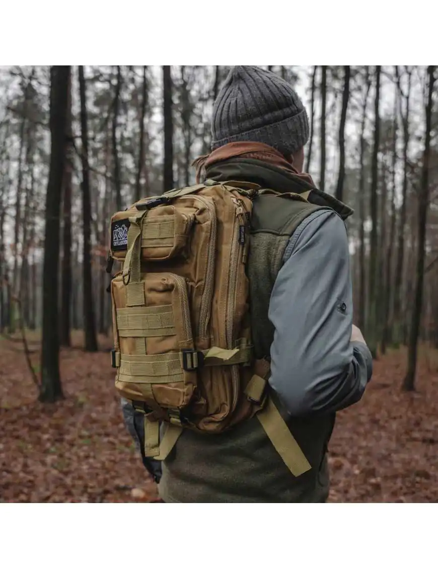 OFFLANDER PLECAK TURYSTYCZNY SURVIVAL 25L KHAKI