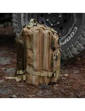 OFFLANDER PLECAK TURYSTYCZNY SURVIVAL 25L KHAKI