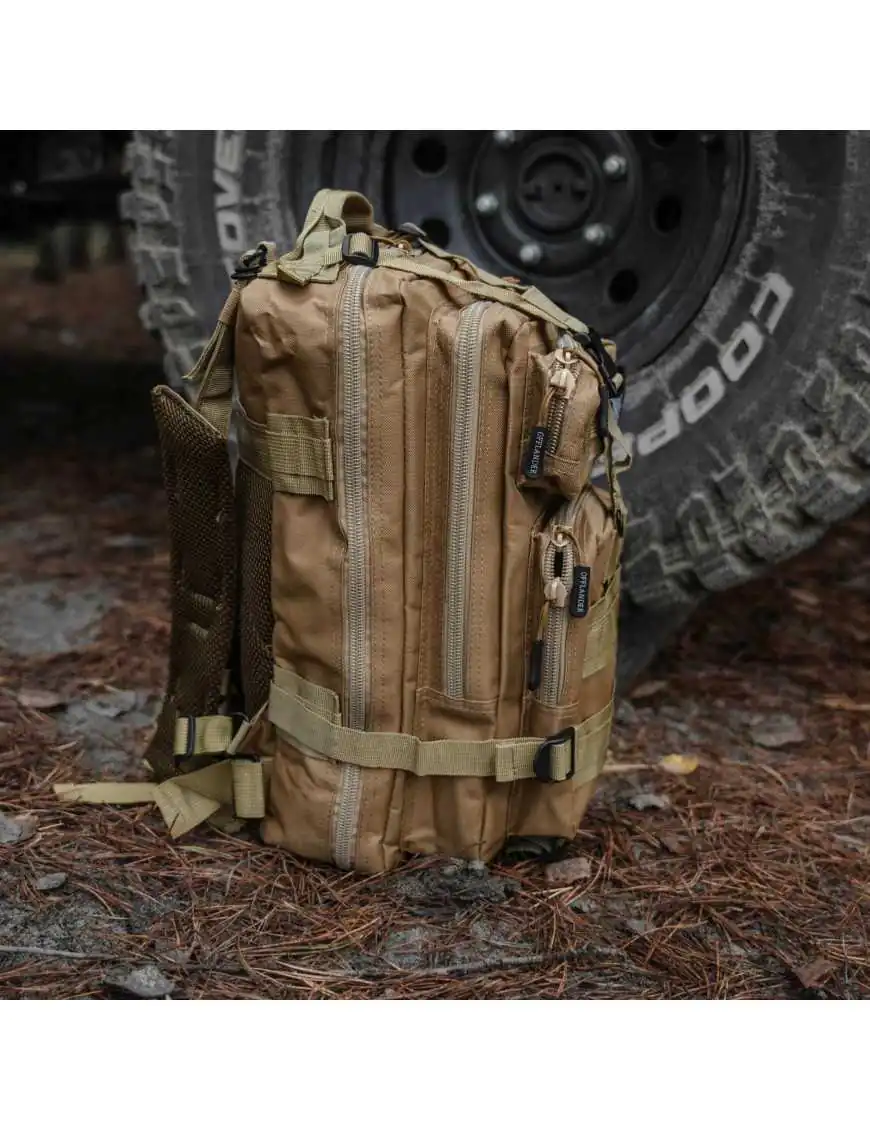 OFFLANDER PLECAK TURYSTYCZNY SURVIVAL 25L KHAKI