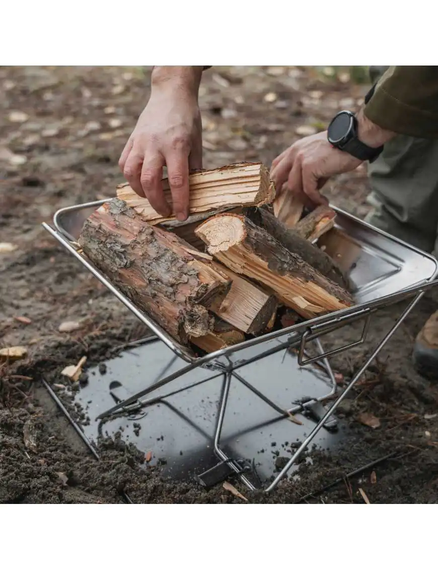 OFFLANDER DUŻY GRILL SKŁADANY KEMPINGOWY PRZENOŚNY