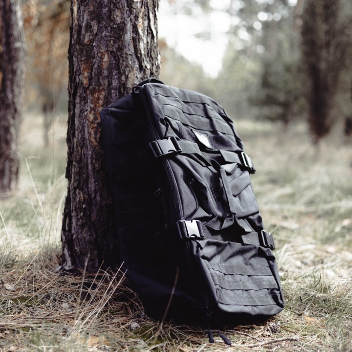 OFFLANDER TORBA PODRÓŻNA PLECAK 3W1 OFFROAD 54L CZARNA