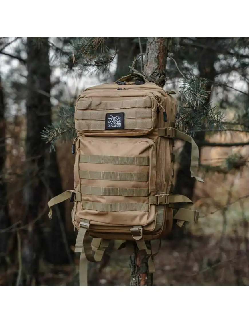 OFFLANDER PLECAK TURYSTYCZNY SURVIVAL 43L KHAKI