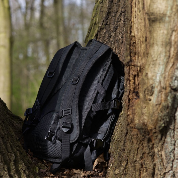 OFFLANDER PLECAK TURYSTYCZNY SURVIVAL HIKER 25L CZARNY