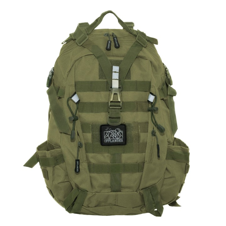 OFFLANDER PLECAK TURYSTYCZNY SURVIVAL TREKKER 25L ZIELONY
