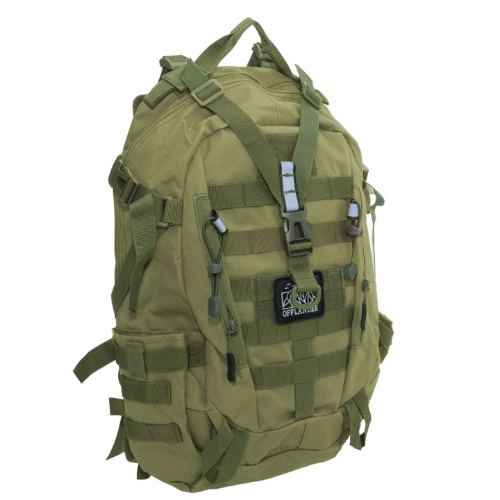 OFFLANDER PLECAK TURYSTYCZNY SURVIVAL TREKKER 25L ZIELONY