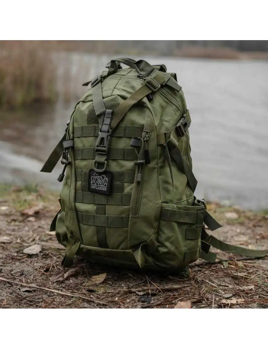 OFFLANDER PLECAK TURYSTYCZNY SURVIVAL TREKKER 25L ZIELONY