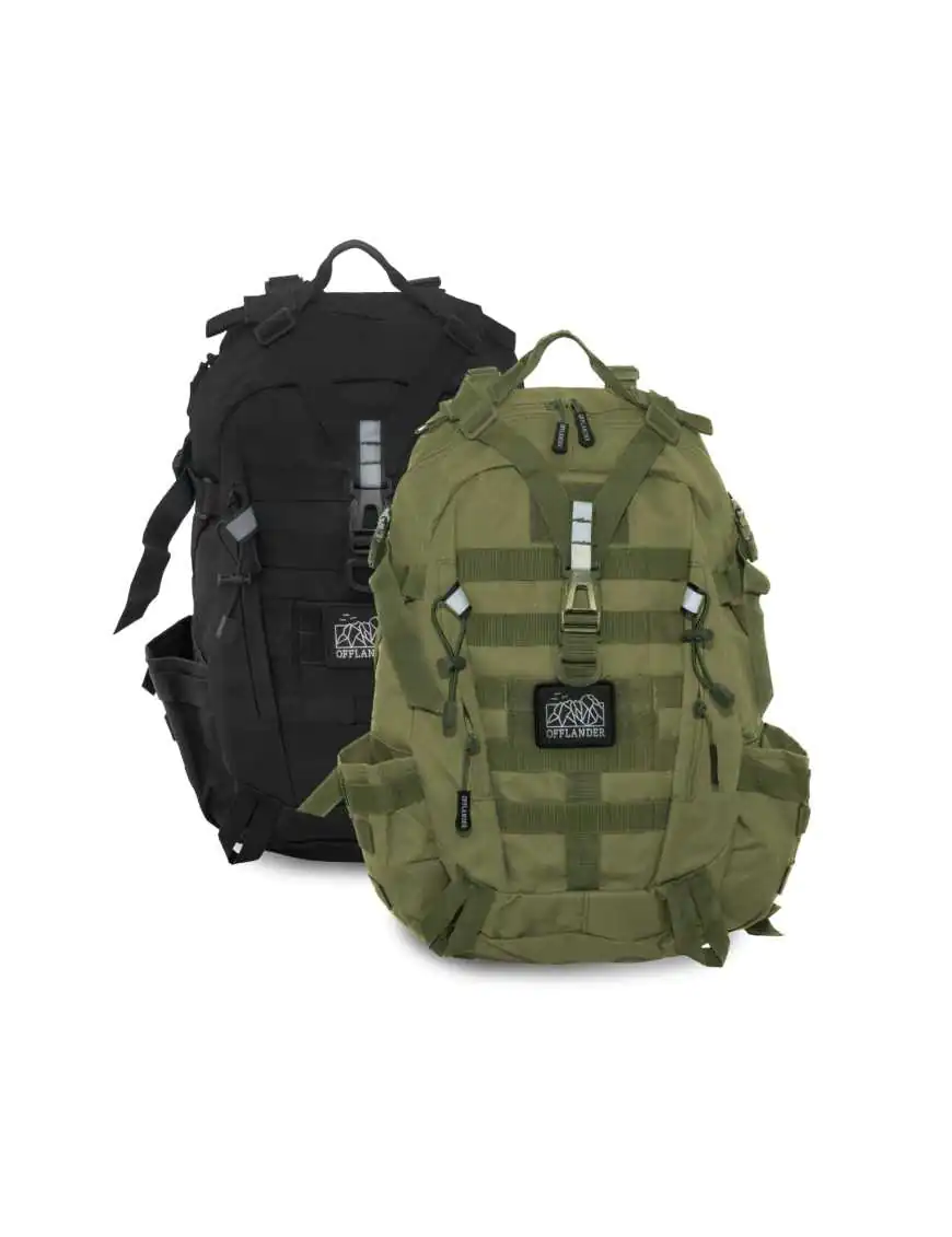 OFFLANDER PLECAK TURYSTYCZNY SURVIVAL TREKKER 25L ZIELONY