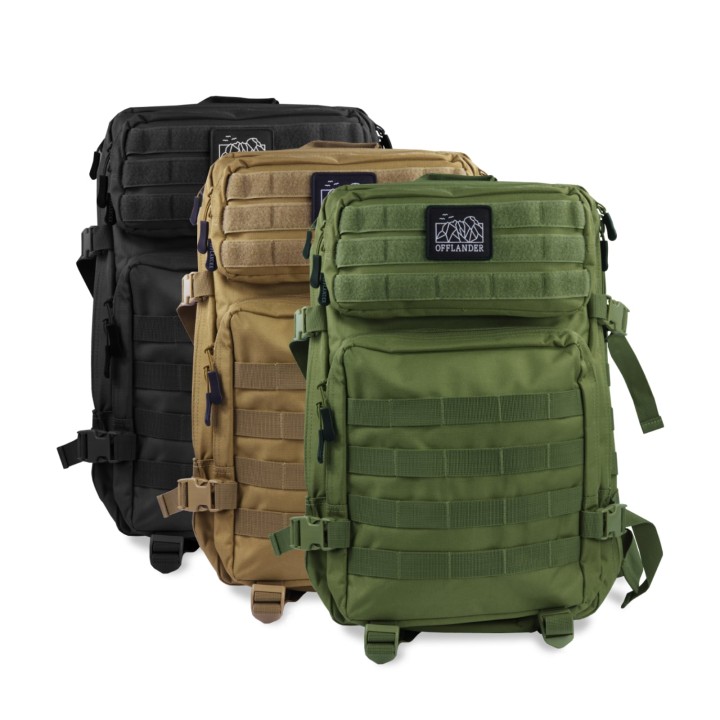 OFFLANDER PLECAK TURYSTYCZNY SURVIVAL 43L CZARNY