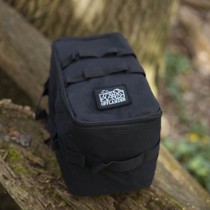 OFFLANDER TORBA KEMPINGOWA OFFROAD POZIOMA 10L CZARNA