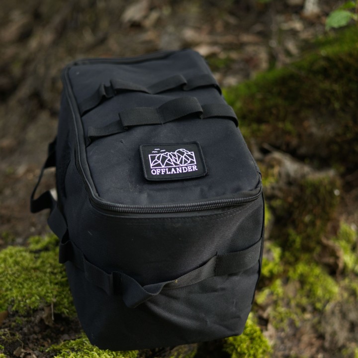 OFFLANDER TORBA KEMPINGOWA OFFROAD POZIOMA 10L CZARNA