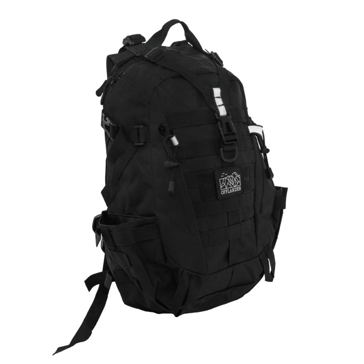 OFFLANDER PLECAK TURYSTYCZNY SURVIVAL TREKKER 25L CZARNY