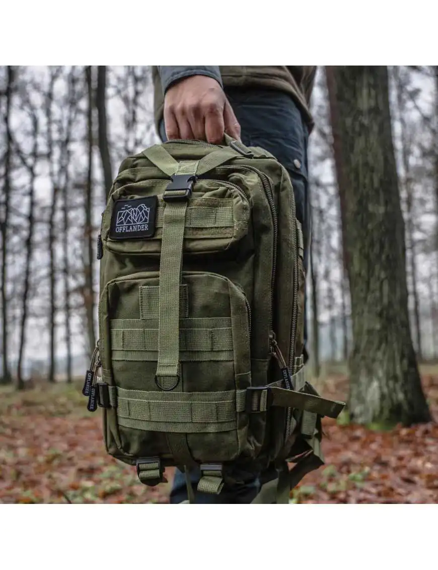 OFFLANDER PLECAK TURYSTYCZNY SURVIVAL 25L ZIELONY