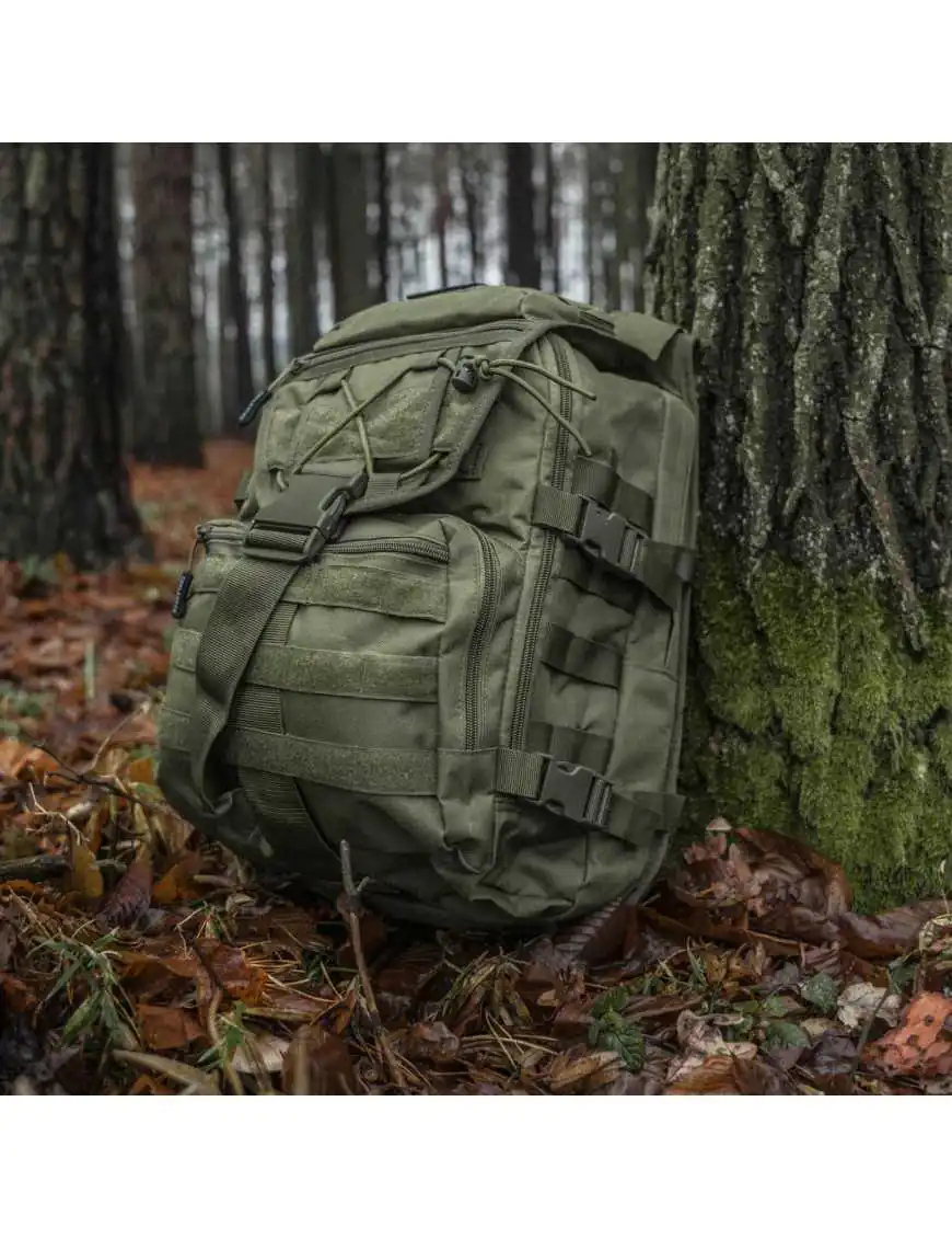 OFFLANDER PLECAK TURYSTYCZNY SURVIVAL HIKER 25L ZIELONY