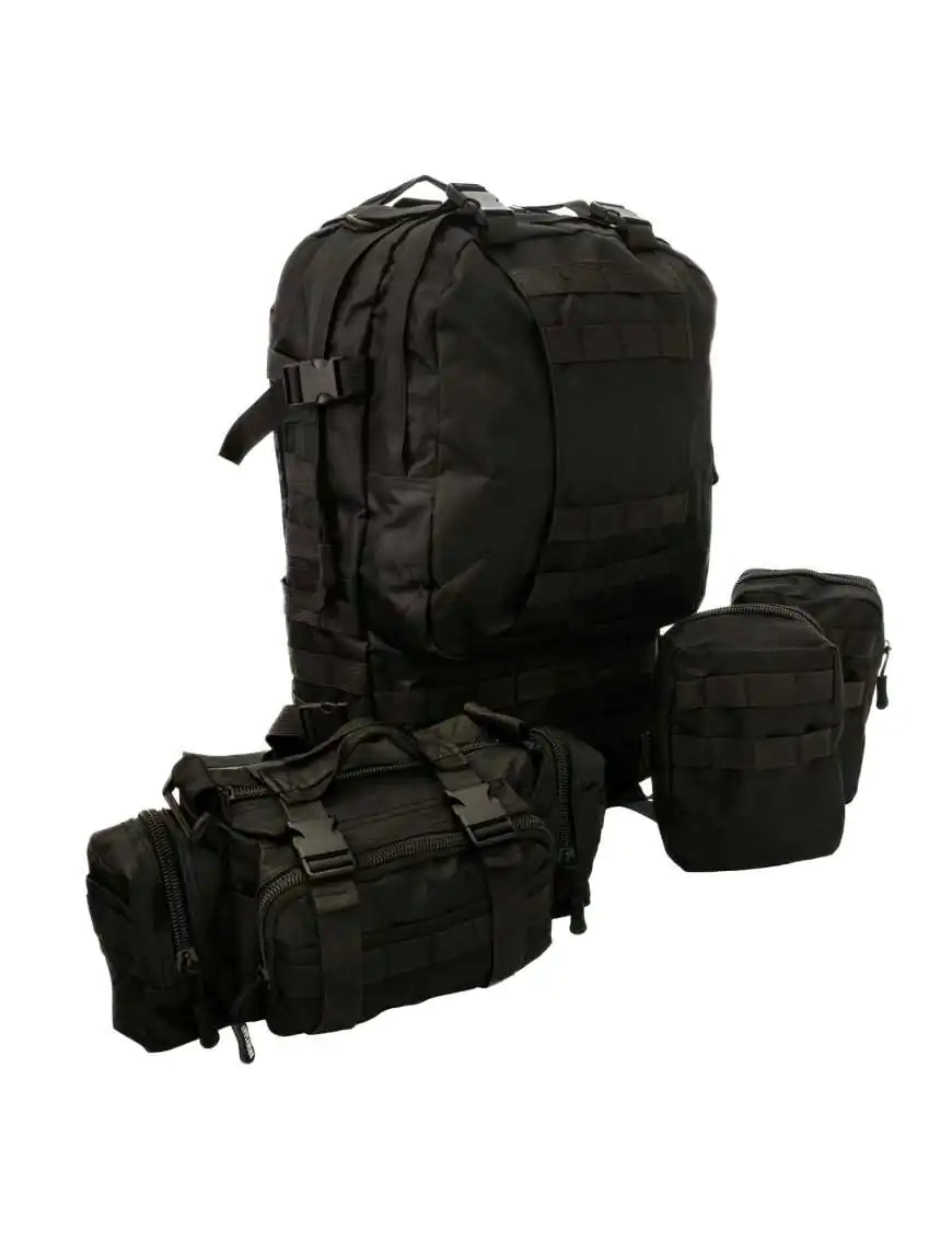 OFFLANDER PLECAK TURYSTYCZNY SURVIVAL COMBO 38L CZARNY