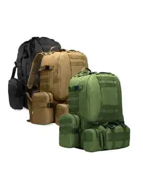 OFFLANDER PLECAK TURYSTYCZNY SURVIVAL COMBO 38L CZARNY