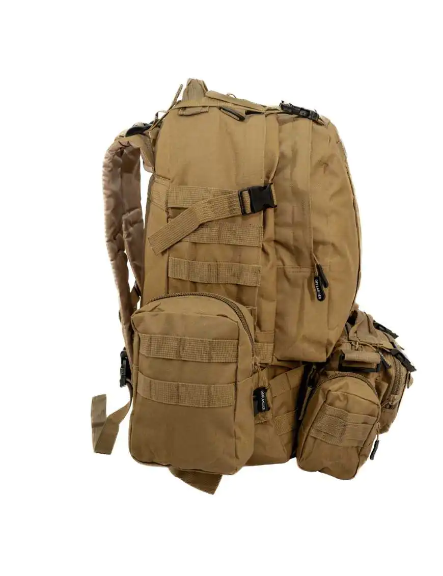 OFFLANDER PLECAK TURYSTYCZNY SURVIVAL COMBO 38L KHAKI