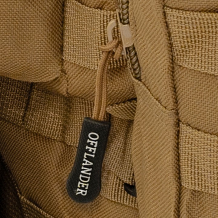 OFFLANDER PLECAK TURYSTYCZNY SURVIVAL COMBO 38L KHAKI