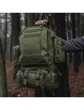 OFFLANDER PLECAK TURYSTYCZNY SURVIVAL COMBO 38L ZIELONY