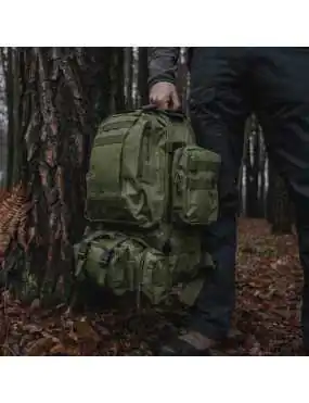 OFFLANDER PLECAK TURYSTYCZNY SURVIVAL COMBO 38L ZIELONY