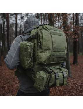 OFFLANDER PLECAK TURYSTYCZNY SURVIVAL COMBO 38L ZIELONY