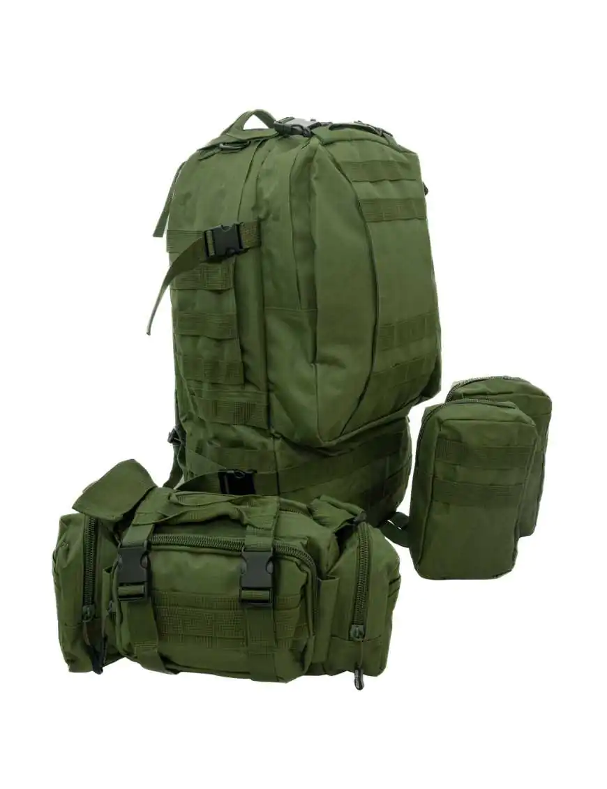 OFFLANDER PLECAK TURYSTYCZNY SURVIVAL COMBO 38L ZIELONY