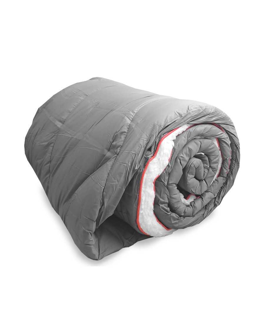 OFFLANDER MIĘKKI KOC PLED KEMPINGOWY SZARY 200 x 140 OFFLANDER MIĘKKI KOC PLED KEMPINGOWY SZARY 200 x 140