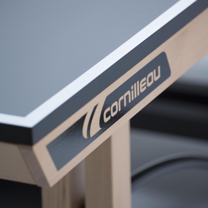 CORNILLEAU STÓŁ TENISOWY COMPETITION 850 WOOD ITTF SZARY