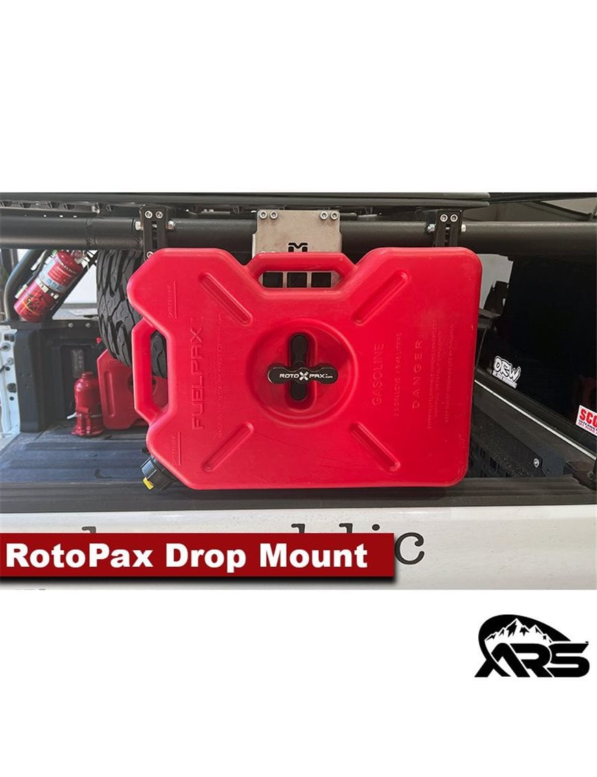 RotoPax Drop Bracket, Multi-Mount System, 2" Tube