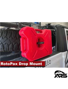 RotoPax Drop Bracket, Multi-Mount System, 2" Tube