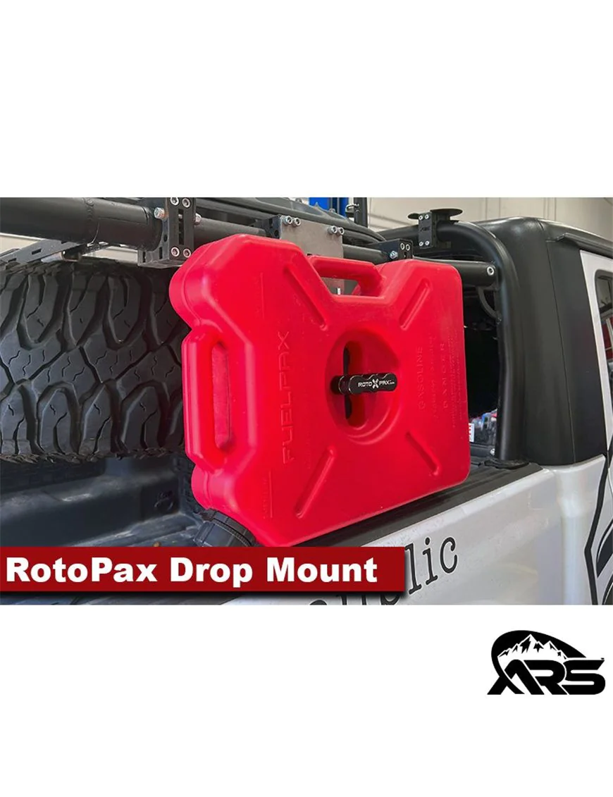 RotoPax Drop Bracket, Multi-Mount System, 2" Tube