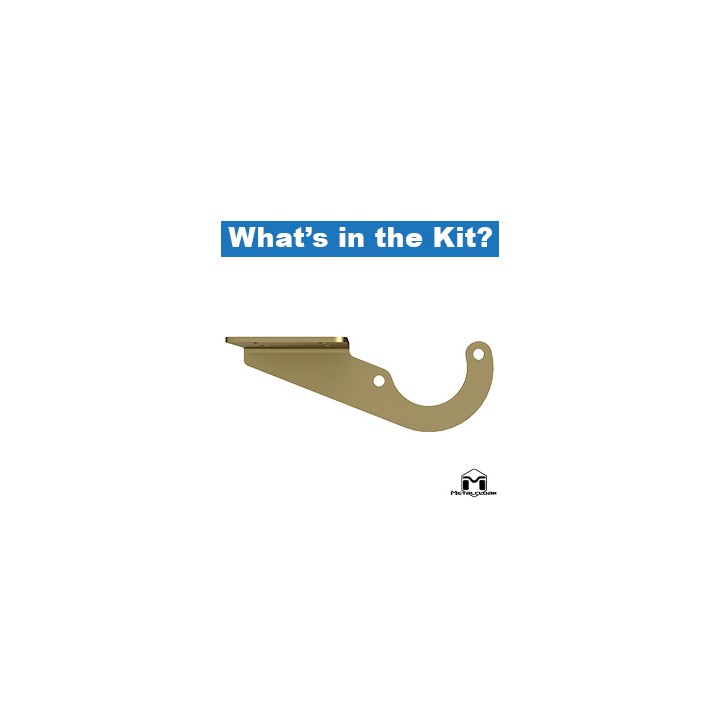 Mocowanie kompresora ARB pod maską Jeep Wrangler JK Metalcloak
